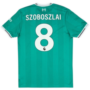 2025-26 Liverpool Maillot Third Authentique Szoboszlai #8