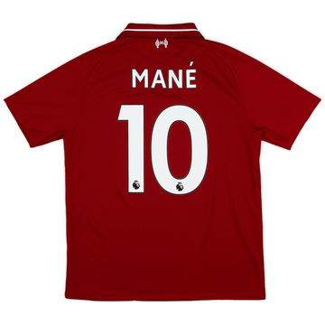 2018-19 Liverpool Maillot Domicile Mane #10 - 6/10 - (S)