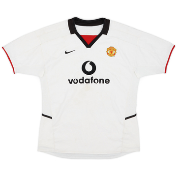 2002-03 Manchester United Maillot extérieur - 5/10 - (XL.Boys)