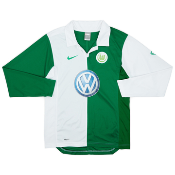2007-08 Wolfsburg Maillot domicile manches longues - 8/10 - (S)