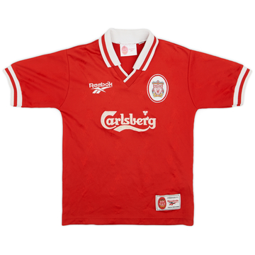 1996-98 Liverpool Maillot domicile - 7/10 - (M. Garçons)