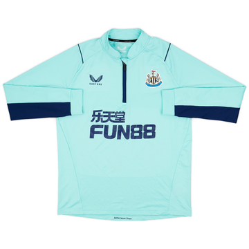 2022-23 Newcastle Castore Haut d'entraînement 1/4 zip - 9/10 - (M)