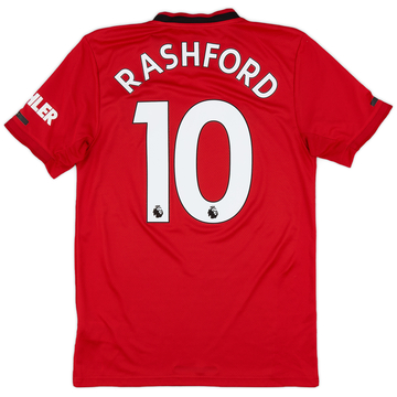 Maillot domicile Manchester United 2019-20 Rashford #10 - 9/10 - (S)
