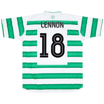2003-04 Celtic Maillot domicile Lennon #18 - 8/10 - (XL)