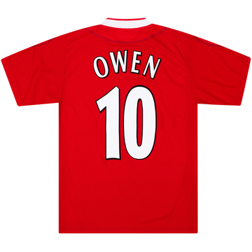 2002-04 Liverpool Maillot domicile Owen #10 - 6/10 - XXL