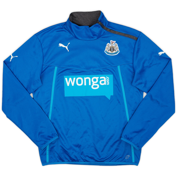 2013-14 Newcastle United Puma Haut polaire col zippé 1/4 - 8/10 - (M)