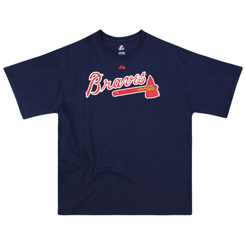 2008 Atlanta Braves Teixeira #24 Majestic T-shirt XL