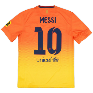 2012-13 Barcelona Away Shirt Messi #10