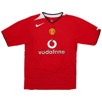 2004-06 Manchester United Maillot domicile - 8/10 - (Garçons L)