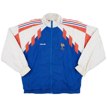 1990-92 France adidas Veste de survêtement - 7/10 - (L)