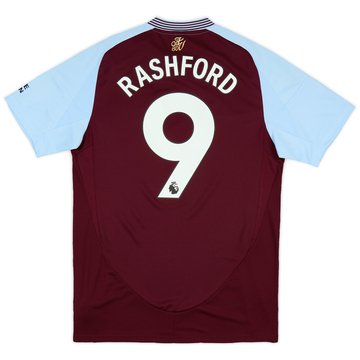 2024-25 Aston Villa Maillot Domicile Rashford #9
