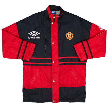 1996-97 Manchester United Umbro Manteau de banc - 8/10 - (L)