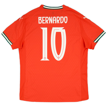 2025-26 Portugal Maillot domicile authentique Bernardo #10