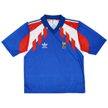 1990-92 France Maillot Domicile - 8/10 - (L/XL)