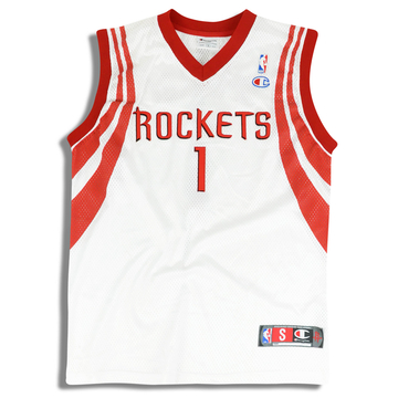 2004-10 Maillot Authentique Houston Rockets McGrady #1 Champion (Domicile) S