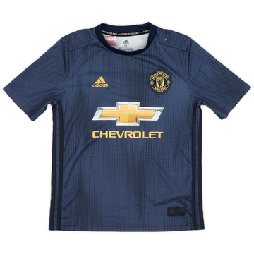 2018-19 Manchester United Maillot Troisième - 6/10 - (M.Boys)