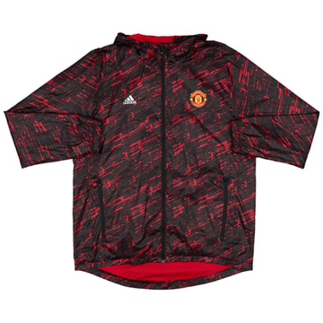 2016-17 Manchester United adidas Veste de survêtement à capuche - 8/10 - (L)