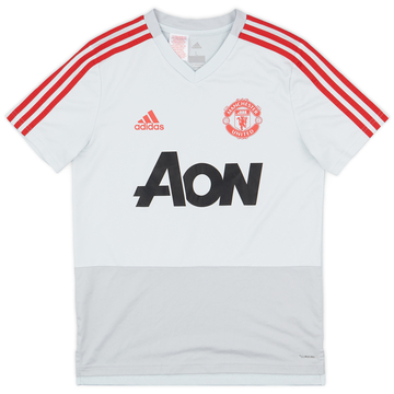 2018-19 Manchester United adidas Maillot d'entraînement - 8/10 - (L.Boys)