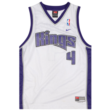 2002-04 Sacramento Kings Webber #4 Nike Maillot Swingman (Domicile) Y