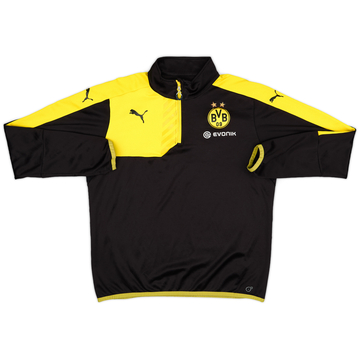 2015-16 Borussia Dortmund Puma Haut d'entraînement 1/4 zip - 5/10 - (XL)