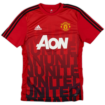 2016-17 Manchester United adidas Maillot d'entraînement - 9/10 - (M)