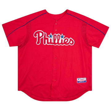 2003-05 Philadelphia Phillies Thome #25 Authentique Majestic Maillot d'entraînement XXL