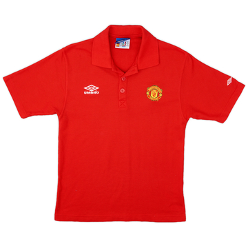 1998-99 Manchester United Umbro Polo - 9/10 - (XL.Boys)