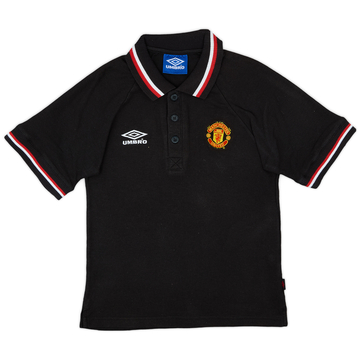 1998-99 Manchester United Umbro Polo - 9/10 - (XL.Boys)