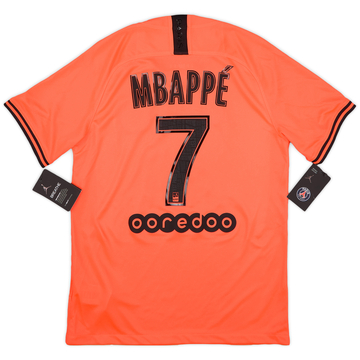 2019-20 Paris Saint-Germain Maillot extérieur Mbappe #7 (M)