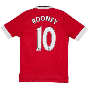 2015-16 Manchester United Maillot domicile Rooney #10 - 7/10 - (S)