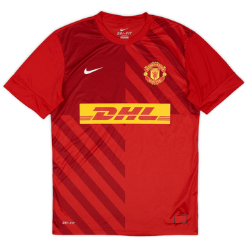 2012-13 Manchester United Nike Maillot d'entraînement - 9/10 - (M)