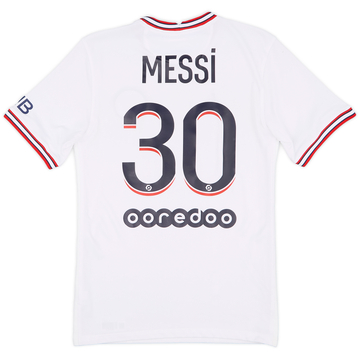 2021-22 Paris Saint-Germain Quatrième maillot Messi #30 - 7/10 - (XS)