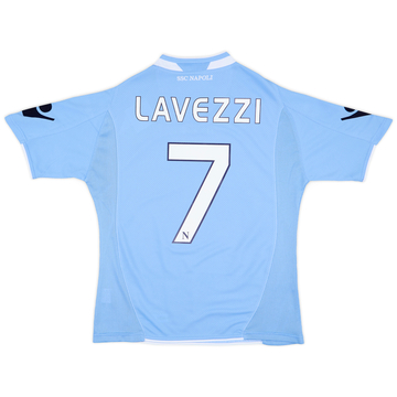 2009-10 Napoli Maillot domicile Lavezzi #7 (Femme L)