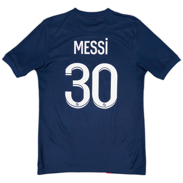 2022-23 Paris Saint-Germain Maillot Domicile Messi #30 - 9/10 - (S)
