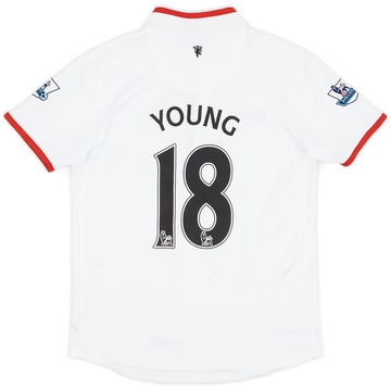 2012-14 Manchester United Maillot extérieur Young #18 - 7/10 - (S.Boys)