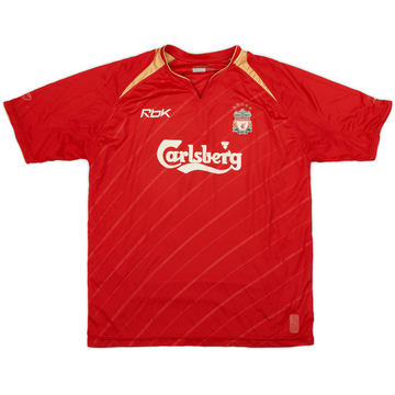 Maillot domicile Liverpool CL 2005-06 - 5/10 - (L)