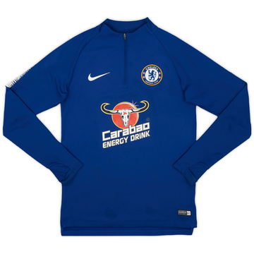 2018-19 Chelsea Nike Haut d'entraînement 1/4 Zip - 6/10 - (S)