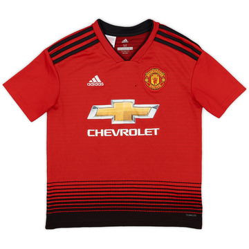 2018-19 Manchester United Maillot domicile - 7/10 - (M.Boys)