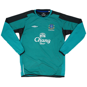 2005-06 Everton Maillot GK - 7/10 - (XL Garçon)