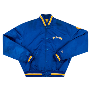 Veste teddy satinée Starter Milwaukee Brewers 1990-93 XL