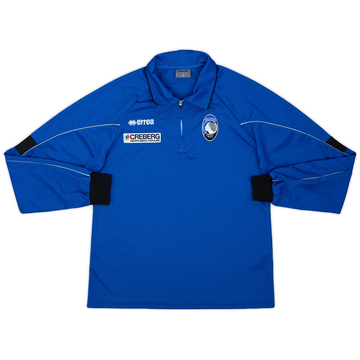 2008-09 Atalanta Errea Maillot polo 1/4 zip manches longues - 9/10 - (S)