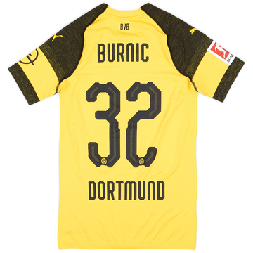 2018-19 Borussia Dortmund Maillot domicile de match Burnic #32