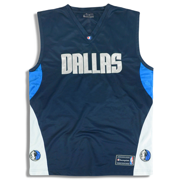 2000s Dallas Mavericks Champion Maillot d'entraînement M