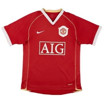 2006-07 Manchester United Maillot domicile - 5/10 - (XL.Boys)