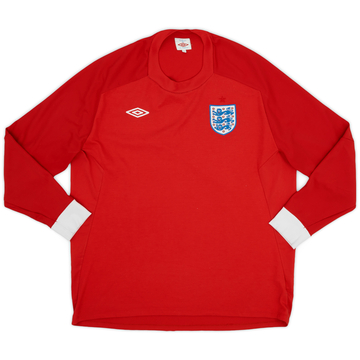 2010-11 England Maillot Extérieur ML - 7/10 - (XXL)