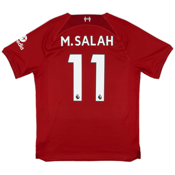 2022-23 Liverpool Maillot Domicile M.Salah #11 - 5/10 - (M)