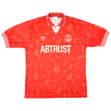 Maillot domicile Aberdeen 1990-91 - 7/10 - (L)