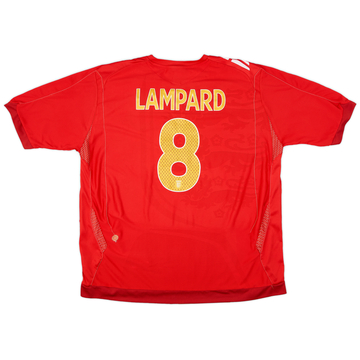 2006-08 England Maillot extérieur Lampard #8 - 6/10 - (XXL)