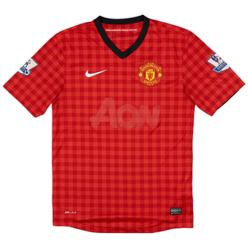 2012-13 Manchester United Maillot domicile - 4/10 - (S)