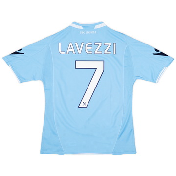 2009-10 Napoli Maillot Domicile Lavezzi #7 (Femme M)
